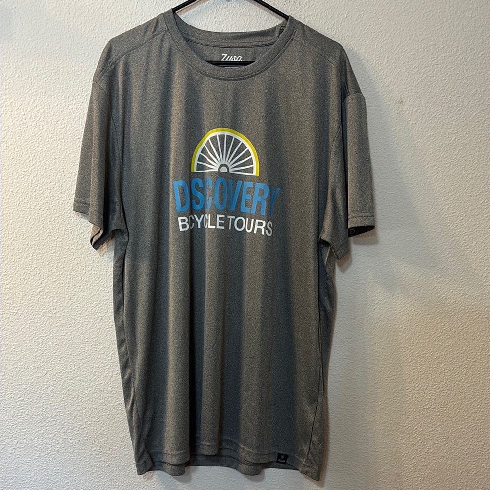 NWT Zusa Gray Men's Cycling Shirt